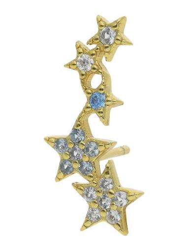 Los Angeles Accessories Jewellery Earrings Studs Blue Nuni Copenhagen