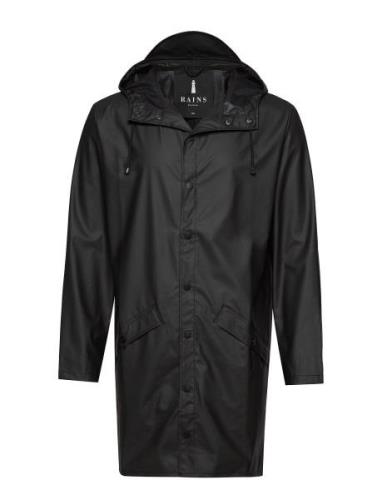 Long Jacket Outerwear Rainwear Rain Coats Black Rains