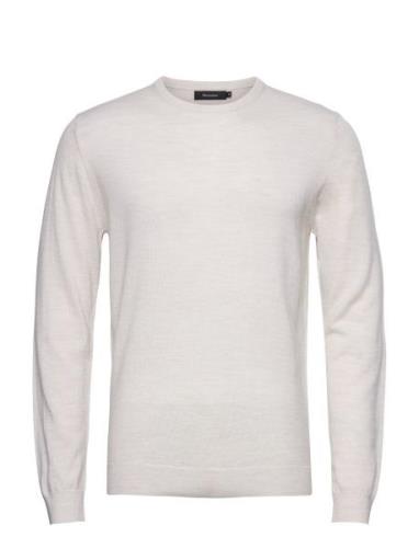 Margrate Tops Knitwear Round Necks White Matinique