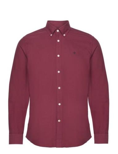 Douglas Shirt Designers Shirts Casual Burgundy Morris