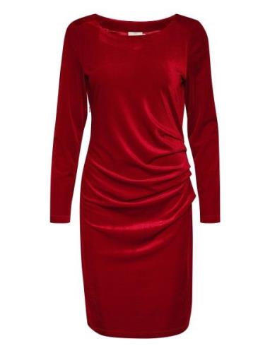 Kelly Dress Kort Kjole Red Kaffe