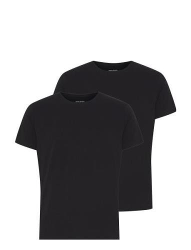 Bhdinton Crew Neck Tee 2-Pack Tops T-shirts Short-sleeved Black Blend