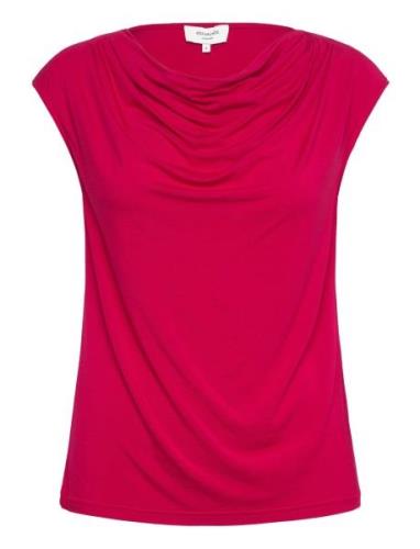 Viscose T-Shirt Tops T-shirts & Tops Sleeveless Pink Rosemunde