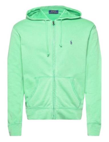 Spa Terry-Lsl-Knt Tops Sweat-shirts & Hoodies Hoodies Green Polo Ralph...