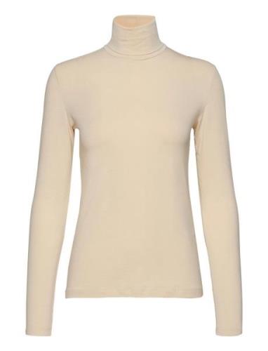 Ester T-N 265 Tops T-shirts & Tops Long-sleeved Beige Samsøe Samsøe