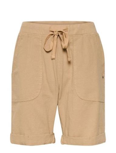 Kanaya Shorts Bottoms Shorts Casual Shorts Beige Kaffe