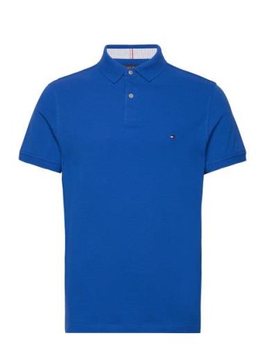 1985 Regular Polo Tops Polos Short-sleeved Blue Tommy Hilfiger