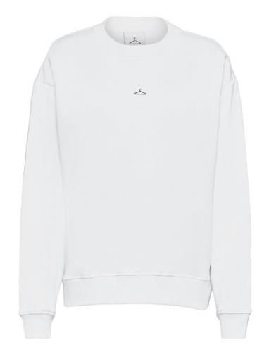 Hanger Crew Tops Sweat-shirts & Hoodies Sweat-shirts White Hanger By H...