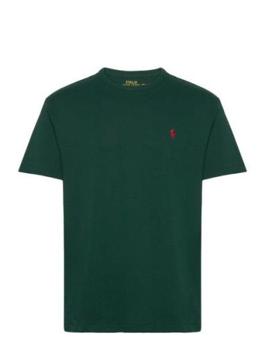 Heavyweight Jersey-Ssl-Tsh Tops T-shirts Short-sleeved Green Polo Ralp...