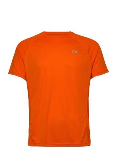 Men Core Running T-Shirt S/S Sport T-shirts Short-sleeved Orange Newli...