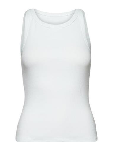 Drewgz Sl Top Tops T-shirts & Tops Sleeveless White Gestuz