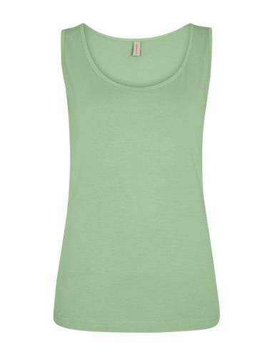 Sc-Pylle Tops T-shirts & Tops Sleeveless Green Soyaconcept