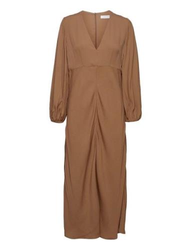 Dua Dresses Maxikjole Festkjole Brown IVY OAK