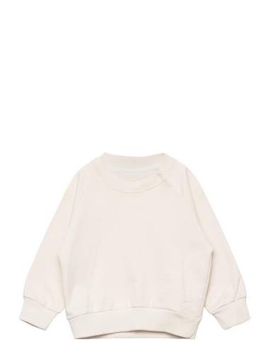 Sweatshirt Kids Tops Sweat-shirts & Hoodies Sweat-shirts Cream Copenha...