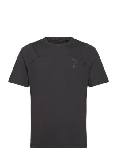 M Seasons Coolcell Tee Sport T-shirts Short-sleeved Black PUMA