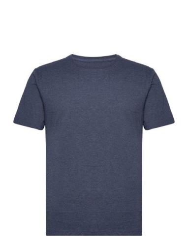 Agnar Basic T-Shirt - Regenerative Tops T-shirts Short-sleeved Navy Kn...