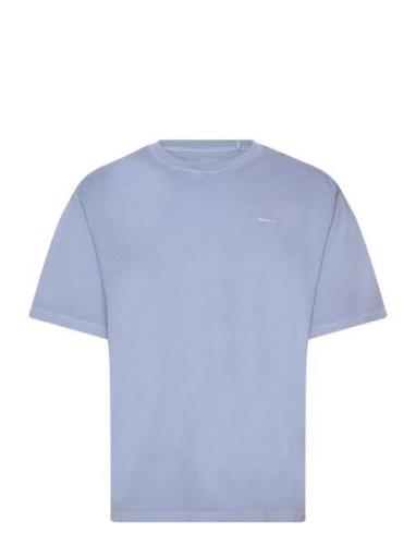 Sunfaded Ss T-Shirt Tops T-shirts Short-sleeved Blue GANT