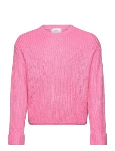 Vmsayla Fold Ls O-Nck Pullover Girl Noos Tops Knitwear Pullovers Pink ...