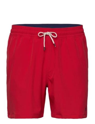 5.75-Inch Traveler Classic Swim Trunk Badeshorts Red Polo Ralph Lauren