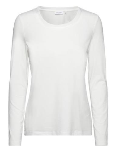 T-Shirt 1/1 Sleeve Tops T-shirts & Tops Long-sleeved White Gerry Weber