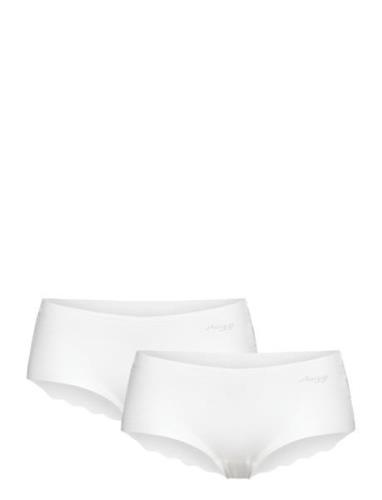 Sloggi Zero Modal 2.0 Short 2P Hipstertruse Undertøy White Sloggi