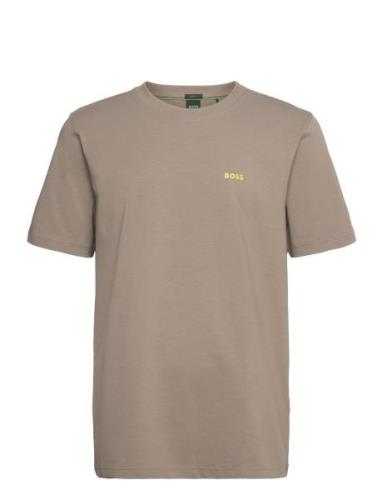 Tee Sport T-shirts Short-sleeved Green BOSS