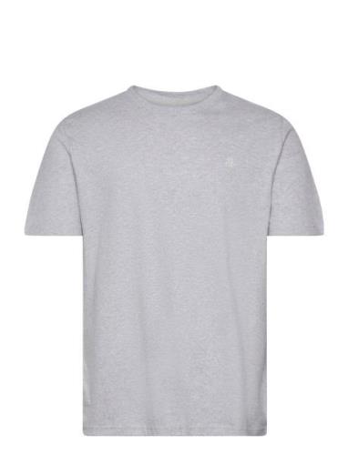 T-Shirts Short Sleeve Tops T-shirts Short-sleeved Grey Marc O'Polo