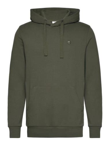 Hood Basic Badge Sweat - Gots/Vegan Tops Sweat-shirts & Hoodies Hoodie...