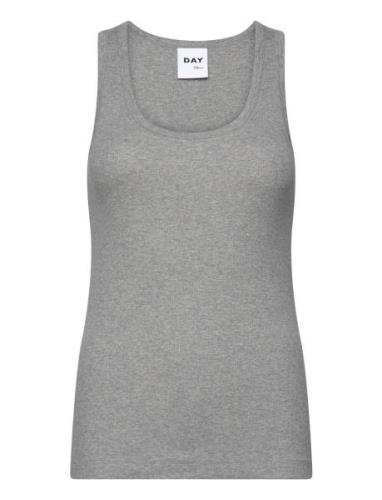 Camilo - Classic Rib Tops T-shirts & Tops Sleeveless Grey Day Birger E...