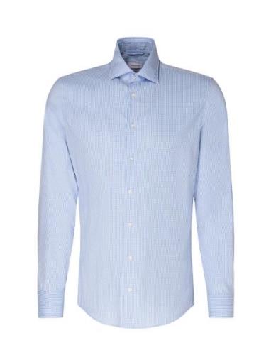 Light Kent Tops Shirts Business Blue Seidensticker