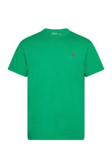 Heavyweight Jersey-Ssl-Tsh Tops T-shirts Short-sleeved Green Polo Ralp...