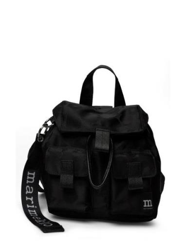 Everything Backpack S Unikko Ryggsekk Veske Black Marimekko