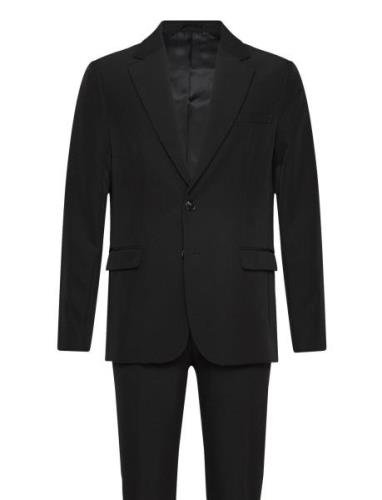 Rubenbbkaroaxel Suit Dress Black Bruuns Bazaar