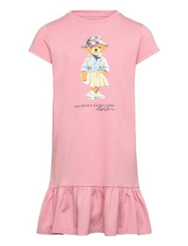 Polo Bear Cotton Jersey Tee Dress Dresses & Skirts Dresses Casual Dres...