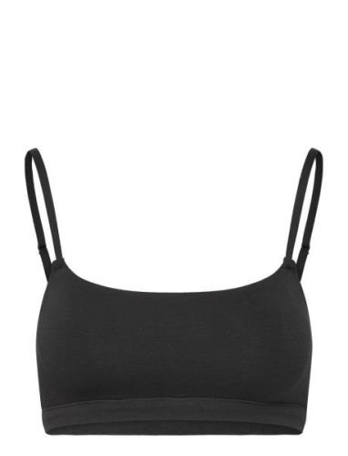 Flex Bralette Lingerie Bras & Tops Soft Bras Bralette Black Organic Ba...