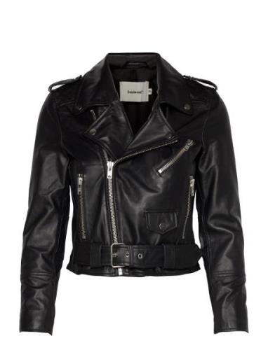 Joan Jacket Skinnjakke Skinnjakke Black Deadwood