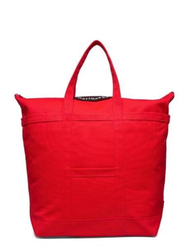 Uusi Matkuri Shopper Veske Red Marimekko