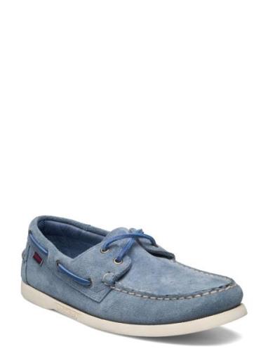 Portland Flesh Out Båtsko Sko Blue Sebago