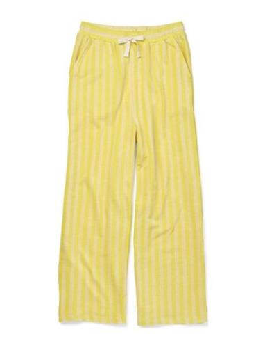 Naram Knitted Pants Pyjamas Yellow Bongusta