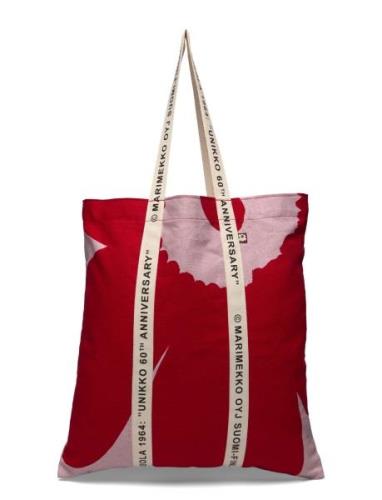 Carrier Midi Unikko Bags Totes Red Marimekko