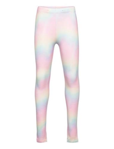 Leggings Rainbow Aop Bottoms Leggings Purple Lindex