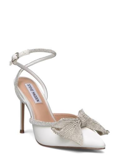 Vamonos Sandal Sandal Med Hæl Silver Steve Madden