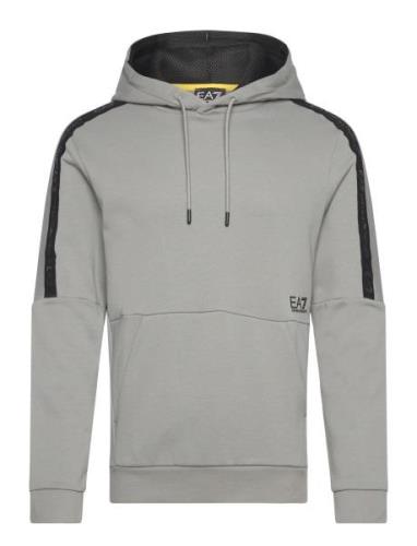 Sweatshirt Tops Sweat-shirts & Hoodies Hoodies Grey EA7