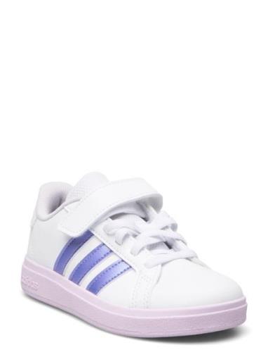 Grand Court 2.0 El C Lave Sneakers White Adidas Sportswear