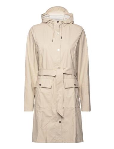 Curve Long Jacket W3 Outerwear Rainwear Rain Coats Beige Rains