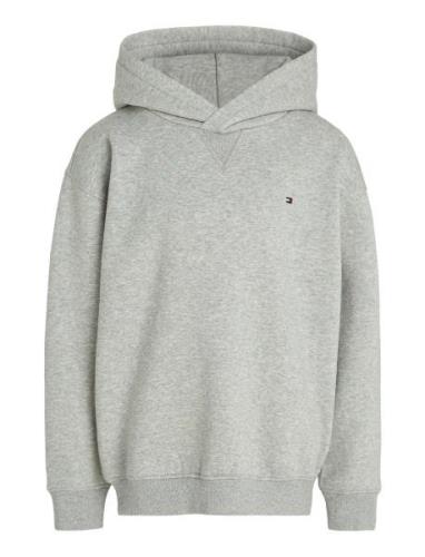 U Timeless Fleece Hoodie Tops Sweat-shirts & Hoodies Hoodies Grey Tomm...