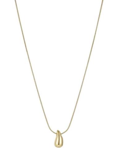 Mini Drop Necklace Gold Accessories Jewellery Necklaces Dainty Necklac...