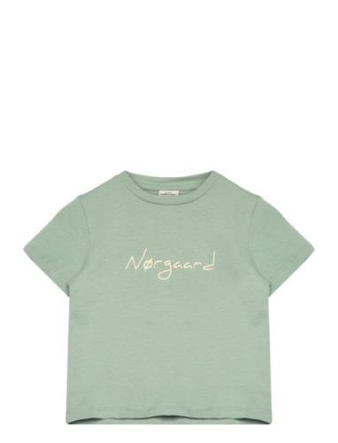 Single Favorite Taurus Tee Tops T-shirts Short-sleeved Green Mads Nørg...