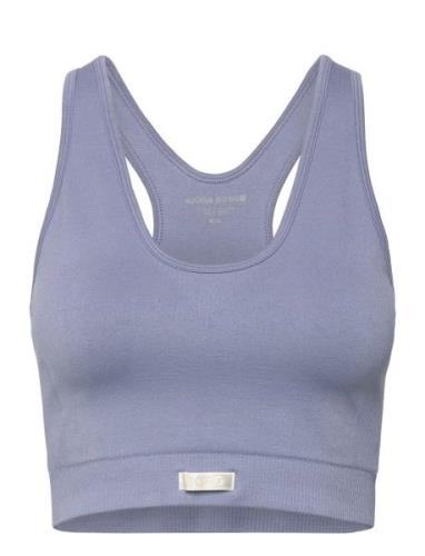 Performance Low Seamless Bra Sport Bras & Tops Sports Bras - All Blue ...