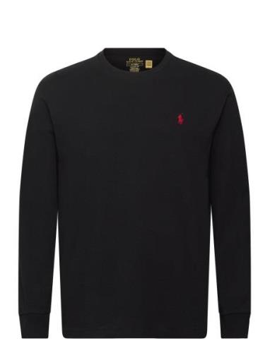 26/1 Jersey-Lsl-Tsh No Pkt Tops T-shirts Long-sleeved Black Polo Ralph...